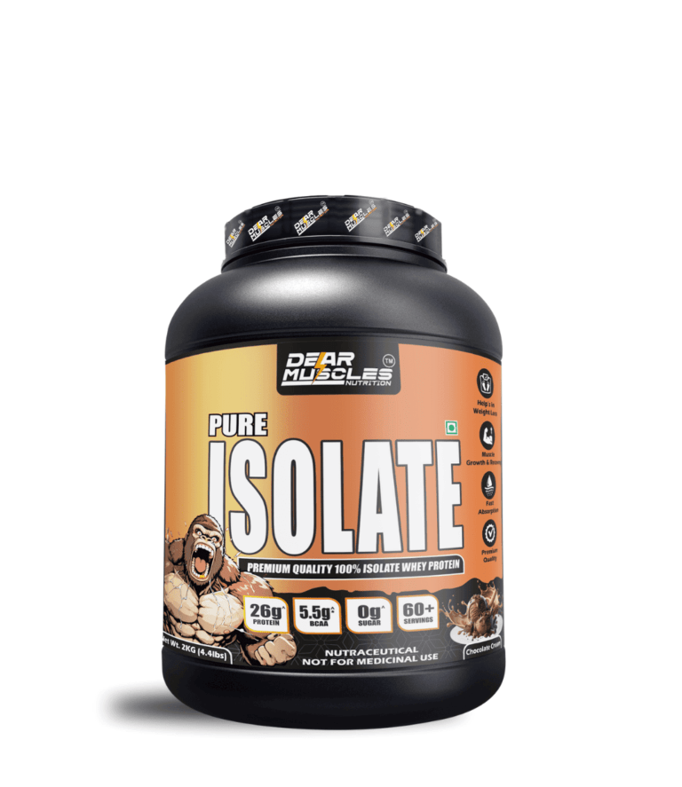 Dear Muscles Nutrition Isolate Whey Protein 4.4lbs