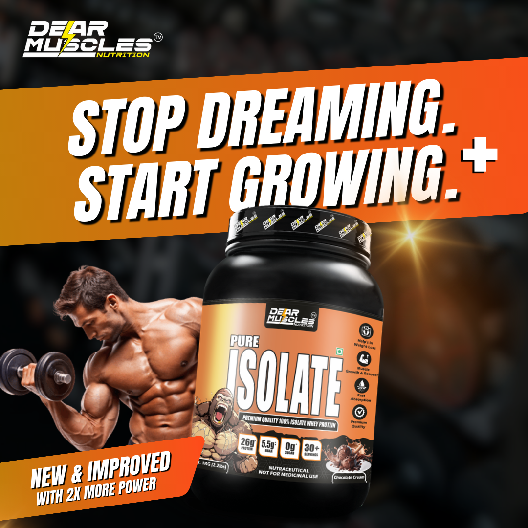 Dear Muscles Nutrition Isolate Whey Protein 2.2lbs - Image 5