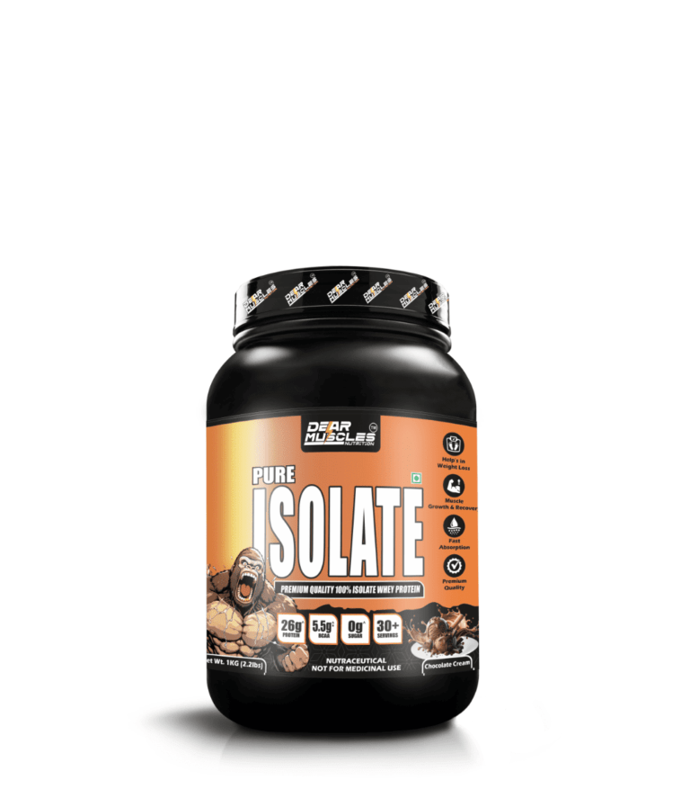 Dear Muscles Nutrition Isolate Whey Protein 2.2lbs