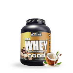 Dear Muscles Nutrition Dear Whey Protein 2Kg - Coconut Malai