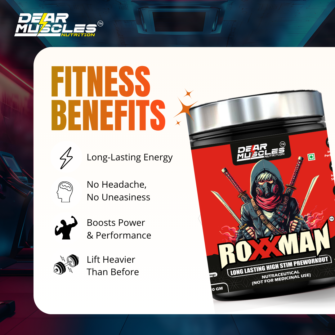 Dear Muscles Roxxman Preworkout 320 GM - Image 4
