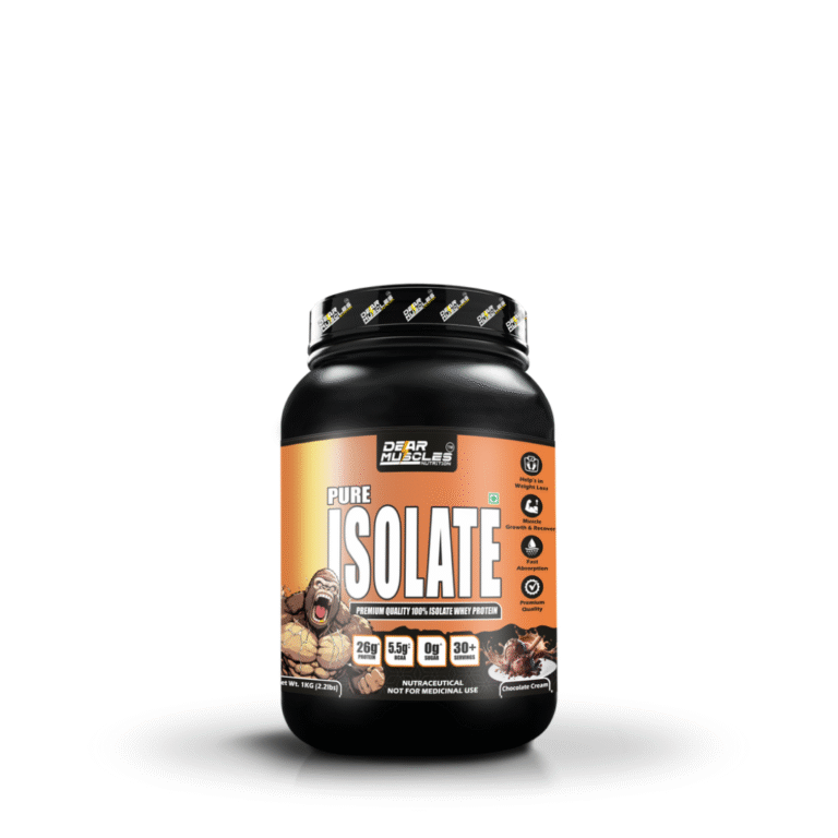 Dear Muscles Nutrition Isolate Whey Protein 2.2lbs