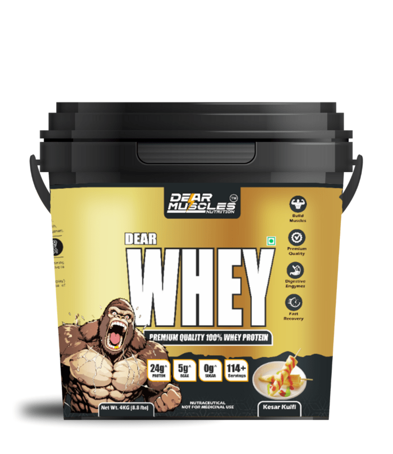 Dear Muscles Nutrition Whey Protein 4Kg