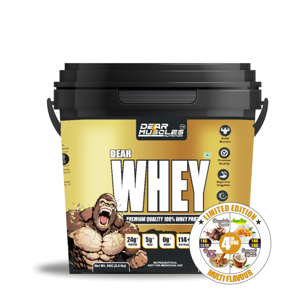 Dear Muscles Nutrition Whey Protein 4Kg - Special Edition