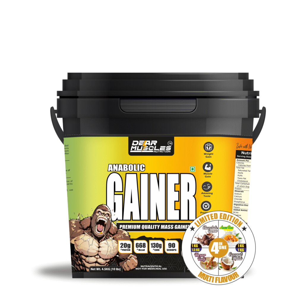Dear Muscles Nutrition Anabolic Gainer 10lbs - Special Edition