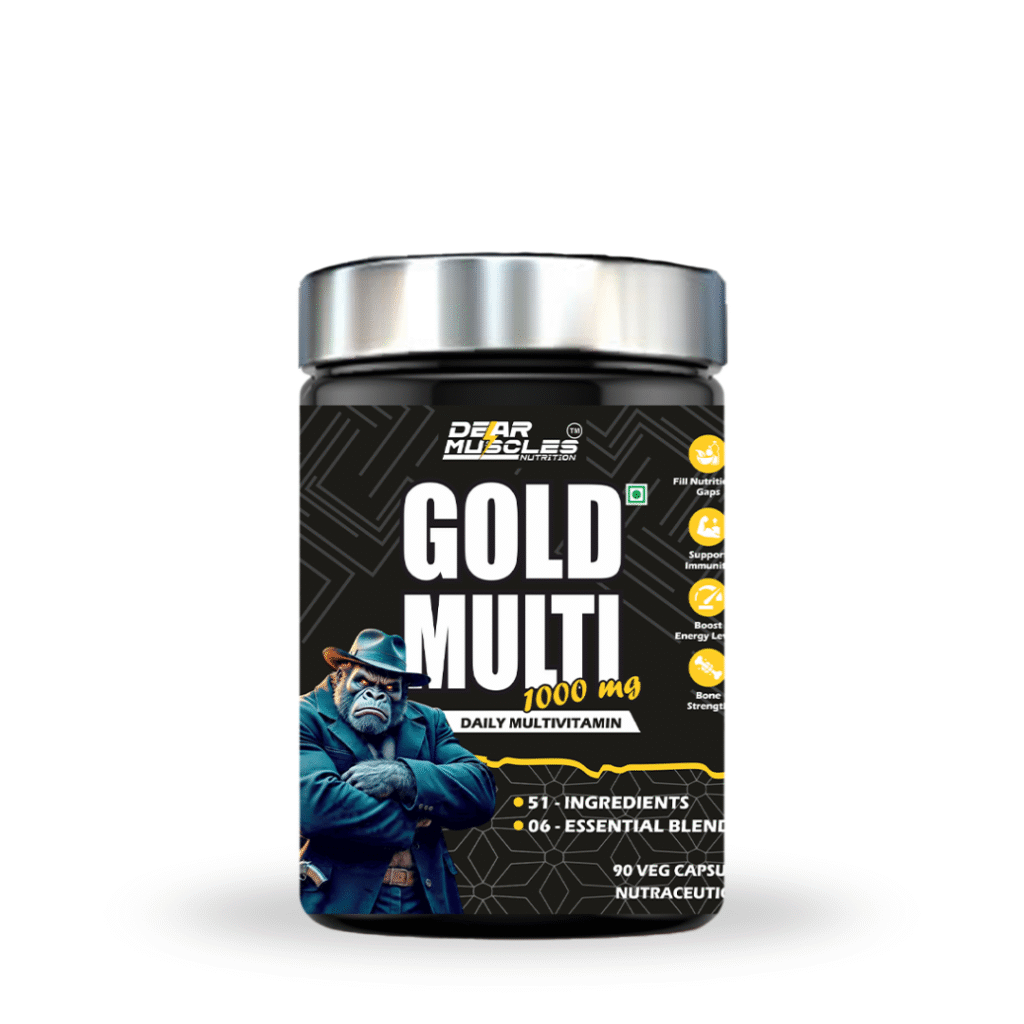 Dear Muscles Nutrition 3X Gold Multivitamin 90Caps