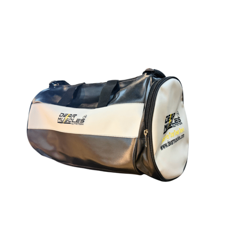 Dear Muscles Nutrition Premium Grade Leather Gym Bag