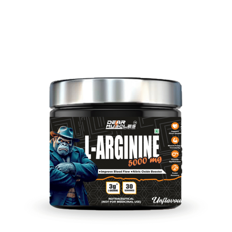 Dear Muscles Nutrition Super L-Arginine Powder 5000 mg - 30 Servings
